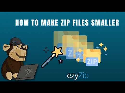 How to Make ZIP Files Smaller | Reduce ZIP Size With 7Zip