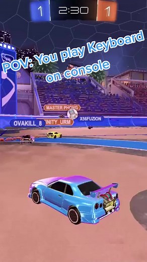 Playing Keyboard on Console in Rocket League