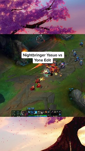 Epic Nightbringer Yasuo Battle in League of Legends