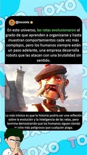 En este universo las ratas evolucionaron pero los humanos 💀... #curiosidades