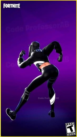 Fortnite Pop Muzik Emote Shadow Ruby Skin Thicc 🍑😜😍