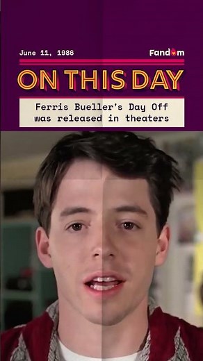 Life Moves Pretty Fast... Ferris Bueller Is 40 #OnThisDay | Ferris Bueller's Day Off