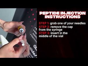 Peptide Injection Instructions Video