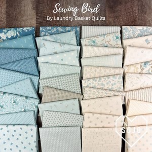 Sewing Bird Bundles: Designed by Laundry Basket Quilts for Andover Fabrics - 38 Prints - Half Yards, Fat Quarters and Fat Eights Bundles - Etsy