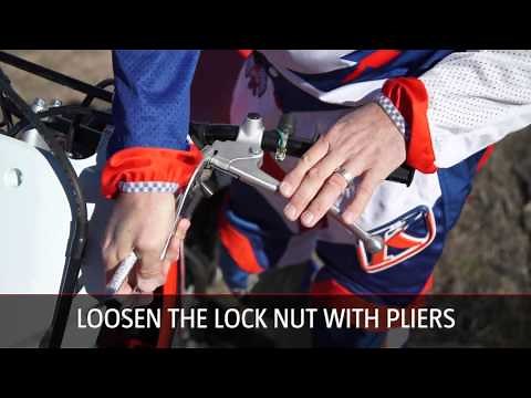 Clutch Cable Freeplay Adjustment | DR Quick Tips