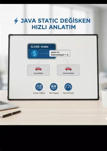 Javada static değişken hızlı anlatım