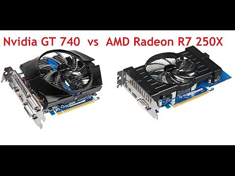 ✅AMD Radeon R7 250X vs Nvidia GeForce GT 740 Benchmark Review