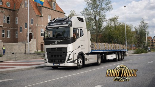 《欧洲卡车模拟2》运输26吨的铝锭回到厄斯特松德 | Euro Truck Simulator 2