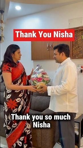 Thank You Nisha😜 | Will every husband agree with me? #sarathnalla