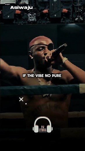 Ruger- Asiwaju(Lyrics Video)💜🎶 #foryou #lyrics #afrobeats