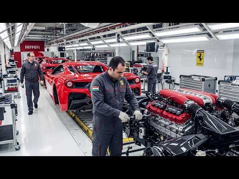 Inside the Production Line of Super Expensive Handcrafted Ferraris in Italy | Full Process