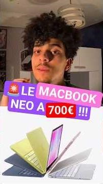 🚨The new MacBook for €700 (Macbook NEO) #apple #macbook #techtok #news #hardware