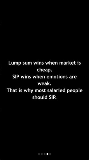 SIP vs Lump Sum: What to use ?