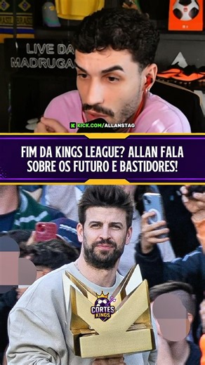Allan talks about the future of Kings League Brazil! #kingsleague #allanstag #copastag #viral #fyp