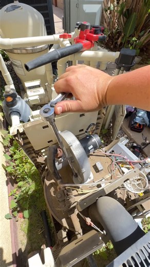 Pool Volution on Instagram: "Are swimming pools a bad investment? Changing out a bad blower motor on this swimming pool heater. Due to error fault codes within the heaters safety faults. I truly believe swimming pool products and parts are overly priced and has one of the highest mark up values as an industry. Thank you for watching my friends. 🫡 #swimmingpool #tips #plumbing #electrical #homeowner"