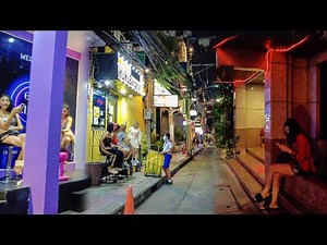 Bangkok Night Thai massage street "Soi Sukhumvit 33" - 2022 Thailand 4K Travel Vlog