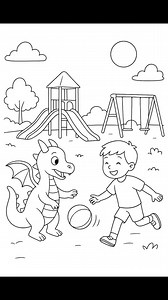 PDF Coloring Book for Kids – 20 Printable Designs - Etsy
