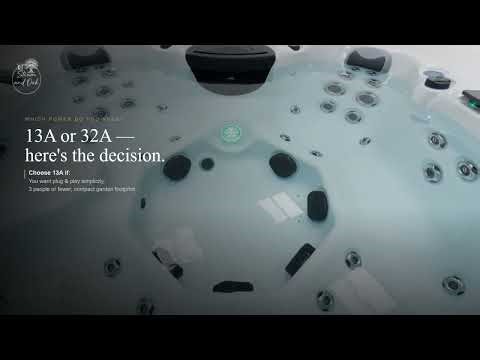 Hot Tubs UK | Plug & Play & 32A Hardwired Spas | From £4,899 | Steam & Oak