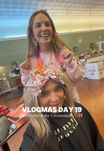 Vlogmas Day 19: Fun Hair Appointment Glam