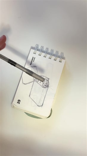 Today we’ve got a zippo lighter! Day 363. 🏷️ sketchbook, sketching process, daily sketches, gesture drawing, ideation sketches, quick sketch, thumbnail sketch, linework, contour drawing, marker rendering, pen and ink drawing, pencil sketch, crosshatching, shading techniques, digital sketching, hand-drawn, design process, creative exploration, concept development, visual storytelling, creative routine, creative practice, drawing inspiration, art and design, idea generation, creative workflow, de