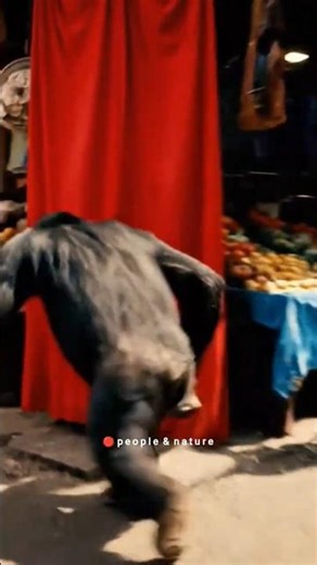 Chimpanzee vs Local Dogs: The Ultimate Showdown