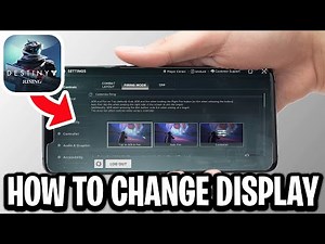 How To Change Display And Appearance Settings In Destiny Rising - Full Guide