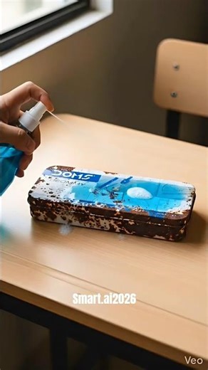 Insane Rust Cleaning of Doms Geometry Box 😱 | Ultra Realistic Satisfying Restoration #shorts