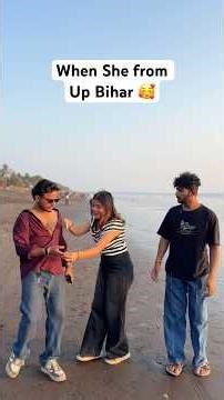 Up bihar ki ladki #comedy #funny #viral #couple #love #ytshorts #ytshorts #up #bihar #rangdaari