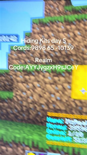 Join my Minecraft realm now #minecraft #viral #minecraftmemes #bedrock #realm