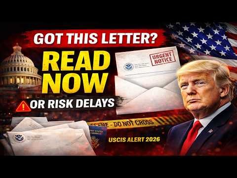 Received a Letter from Immigration__ What To Do Next! (USCIS Alert 2026)