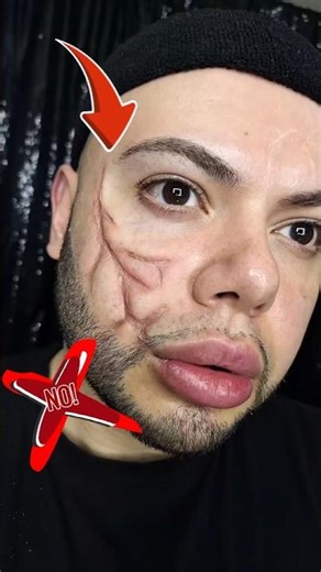 The Liquid That Creates Realistic Fake Scars in Movies 😳🎬