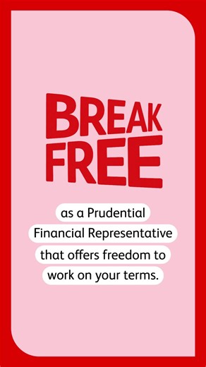 4.2K views · 282 reactions | If your 9 to 5 feels more like a loop you can't escape, maybe it's time to hit pause, and play it differently.⁣ ⁣ Discover what becoming a Financial Representative could mean for you. Visit the link in bio.⁣ ⁣ #BreakFree with Prudential. | Prudential Singapore | Facebook
