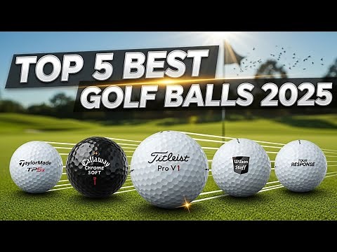 Top 5 Best Golf Balls for 2025 | Callaway, & TaylorMade: Distance, Control & Precision Reviewed!