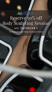 🔥 We’re looking for 10 men and women ready to start their body contouring journey 50% OFF your first body sculpting session with EvolveX at Optimal Health & Wellness in Goodyear. EvolveX is a non-invasive body sculpting contouring treatment that helps you: ✔️ Target stubborn fat ✔️ Tighten and smooth skin ✔️ Improve muscle tone Click [Get Offer] to schedule a consultation. ⭐️ New EvolveX Clients | Optimal Health & Wellness Center