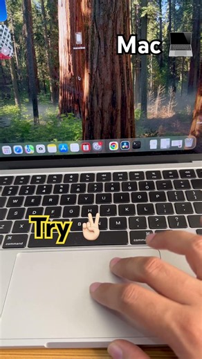How to right click on MacBook #macbook #viral #trending #explore #shorts #ytshorts #short #explore