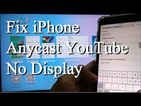 Fix Iphone Anycast Screen Mirroring Error Video Format Not Supported on YouTube No Display