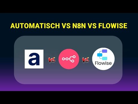 Automatisch vs N8n vs Flowise Which One Should You Use?