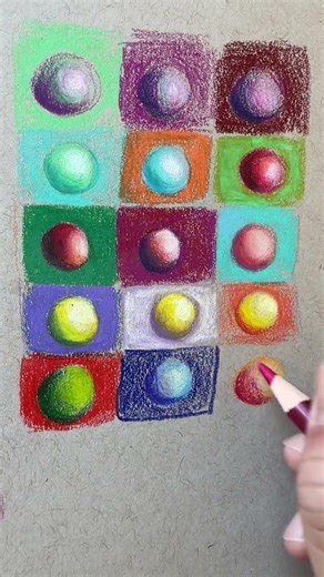 Color theory explained: use complementary colors to make colors pop #colortheory #coloredpencilart