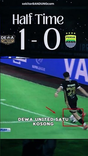 Segala cara dilakukan buat jeg@l persib! padahal udah jelas tu Bola keluar dari garis tapi gak out
