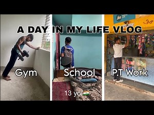 A Realistic Day of a 13-Year-Old on Self-Improvement 📈