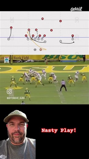 This play is nasty! #footballplays