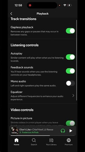 How to make different parts of a song louder on Spotify (equalizer)