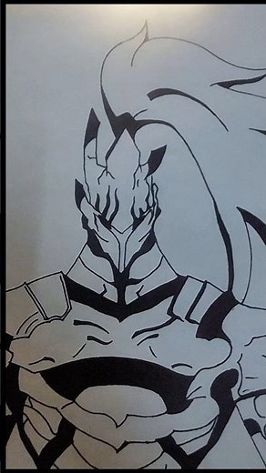 Igris Drawing 🔥 Solo Leveling | Step by Step | Draw2Life #animedrawing #drawing #sololeveling