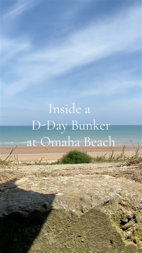 730K views · 17K reactions | D-Day Bunker at Omaha Beach #beach #bunker #view #beautiful #explore | D-Day History | Facebook