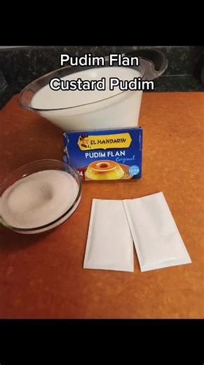 traditional Portuguese dessert, Pudim Flan, household favorite #fyp #dessert #foodtiktok #tiktokfoods #pudimFlan #userbiscuits22 #🇨🇦🇵🇹 #CapCut