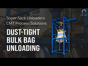 Bulk Bag Unloading with Dust Containment Technology for Dry Bulk Solids