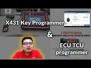 LAUNCH X431 Key Programmer & ECU TCU programmer introduction training