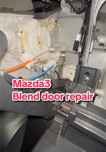 Mazda3 Blend Door Repair: Fix Your Heater Issues
