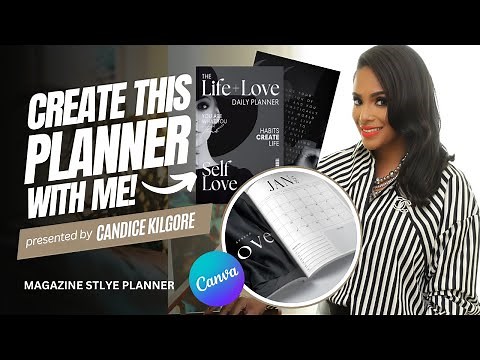 Create a Planner to Sell on Amazon KDP - Canva Planner Tutorial