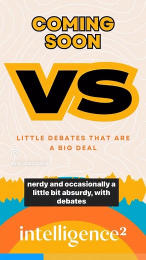1.1K views | Introducing VS: A new debate podcast from Intelligence Squared #podcast #shorts #intelligencesquared | Intelligence Squared | Facebook